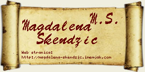 Magdalena Skendžić vizit kartica